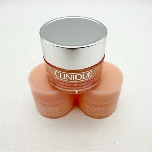 Lot Of 3 Clinique All About Eyes Reduces Circles Puffs 0.5 oz, X2 .17 Oz.